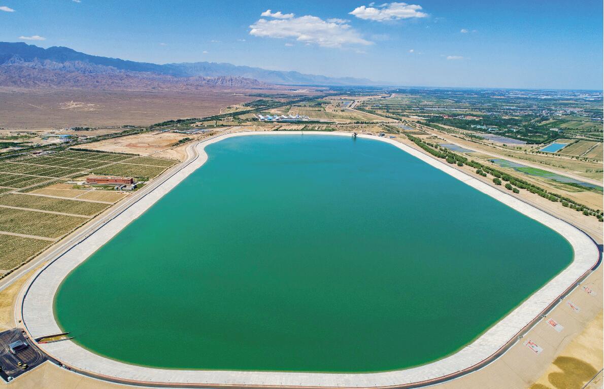 扩容改造后的西夏水库蓄水能力达3193万立方米，可以保障银川市40天的正常用水。.jpg